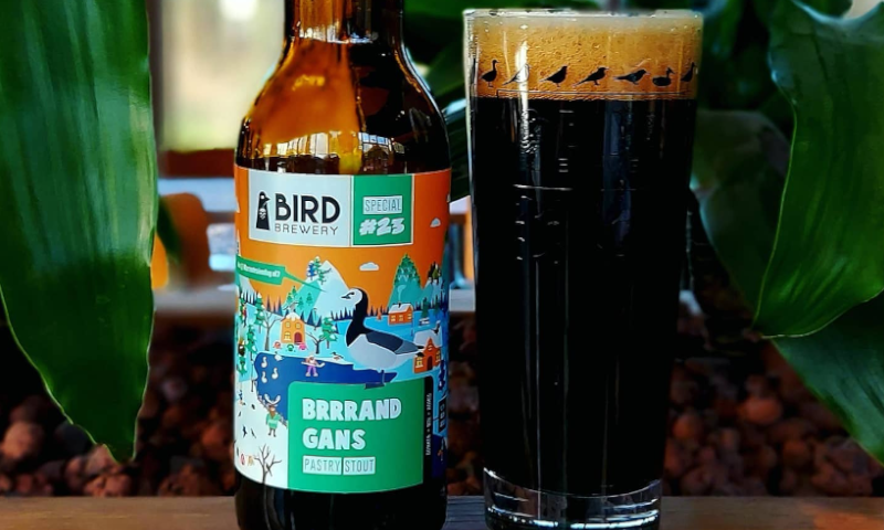 Brrrandgans bird brewery initiatief warmetruiendag